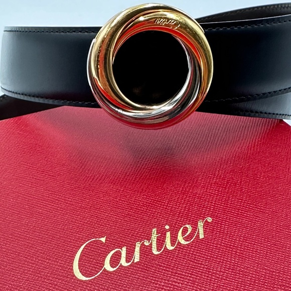 Cartier Trinity Buckle Womens Reversible Belt - Picture 16 of 16